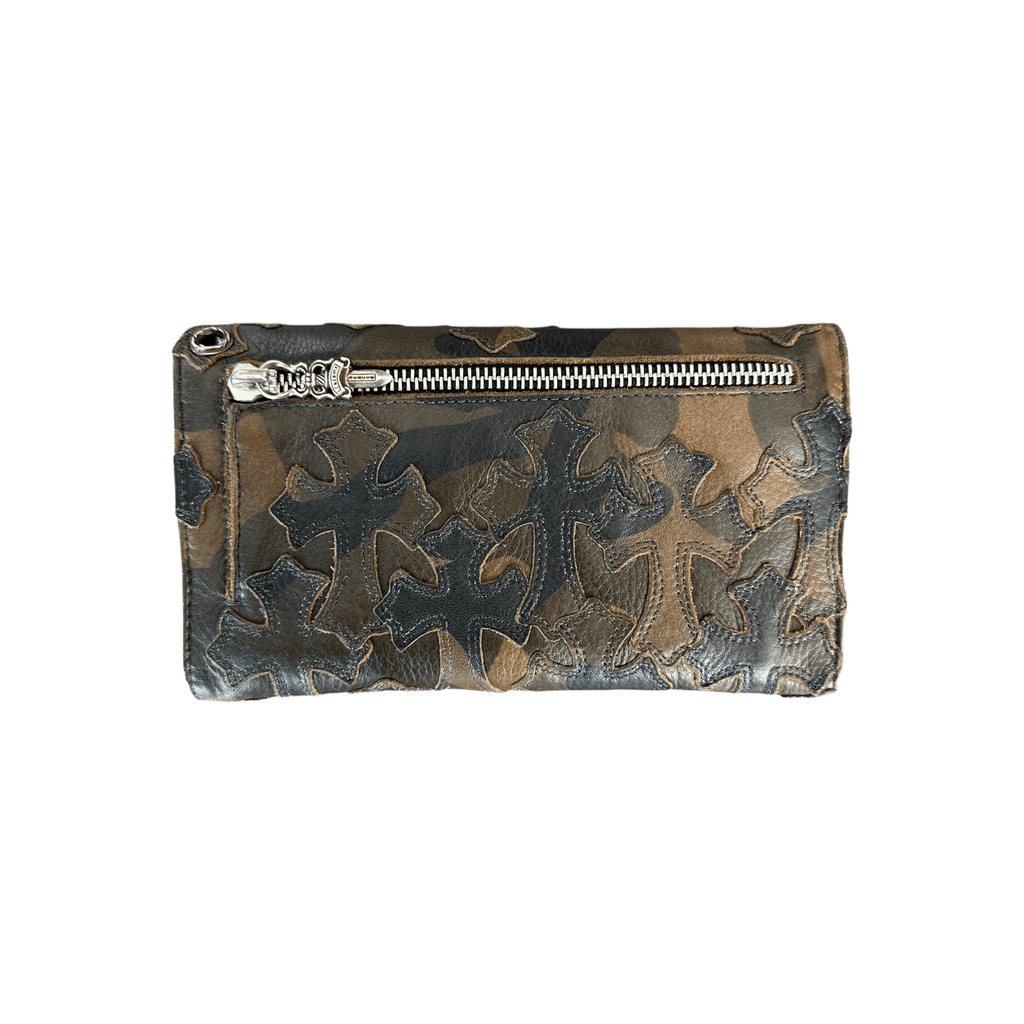 Chrome Hearts Camouflage Cross Patch Wallet - Morely TrendsChrome Hearts Type here:)