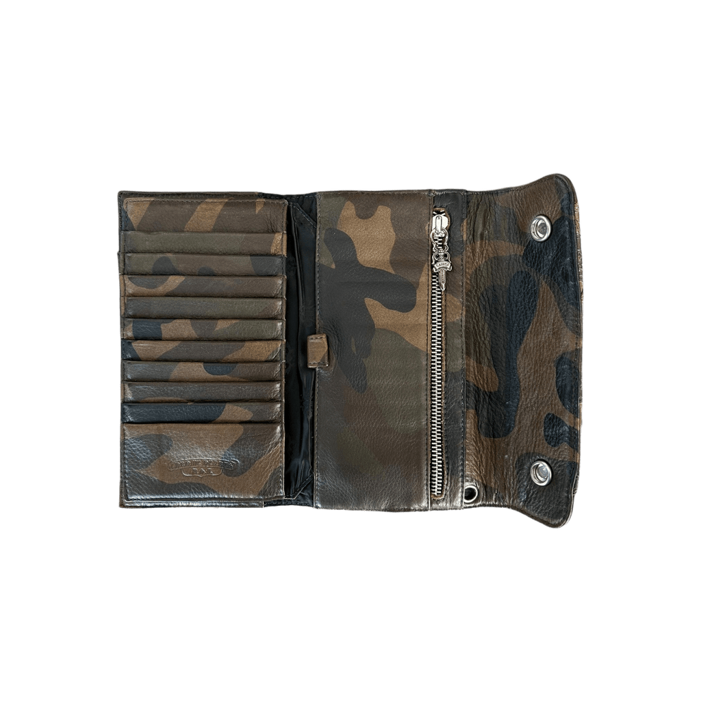 Chrome Hearts Camouflage Cross Patch Wallet - Morely TrendsChrome Hearts Type here:)