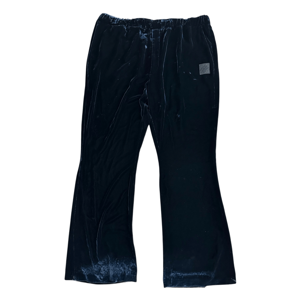 Louis Vuitton Navy Velvet Flared Track Pants - Morely TrendsLouis Vuitton Type here:)
