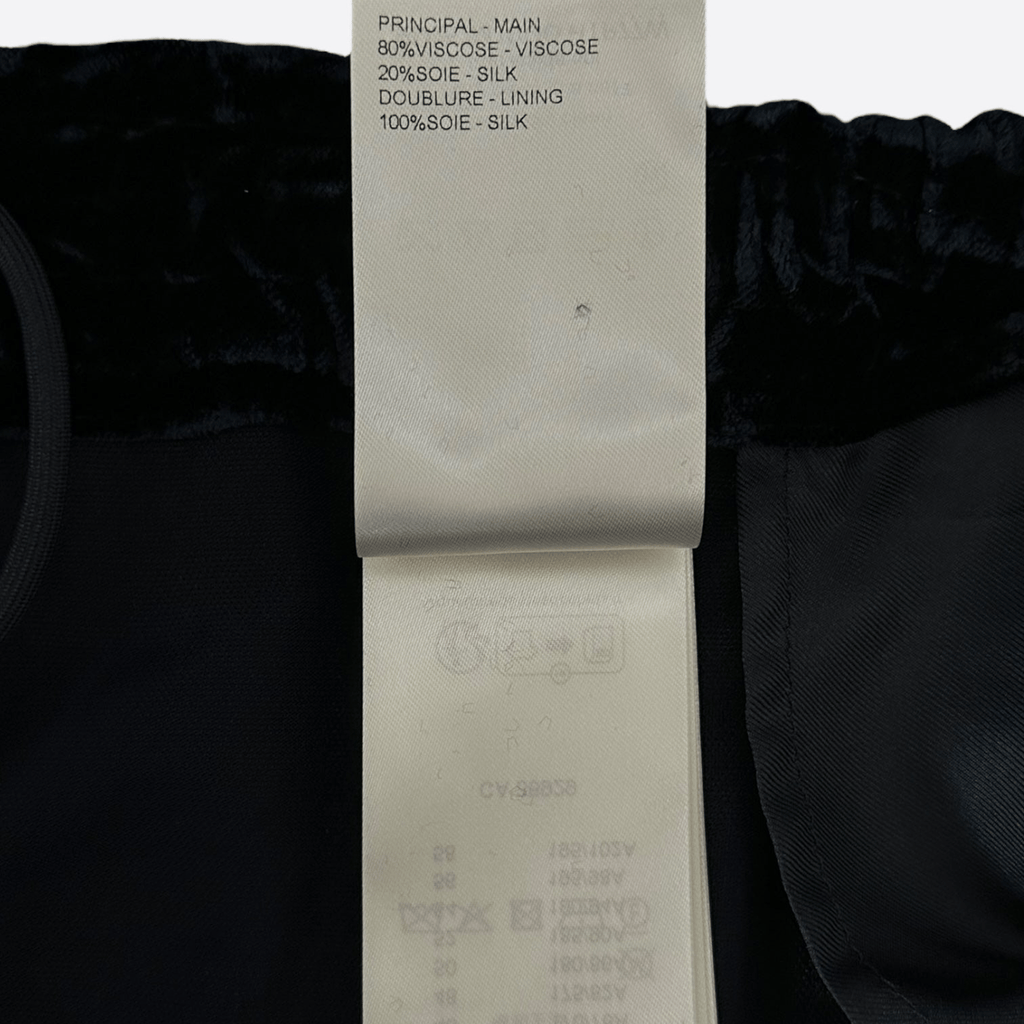 Louis Vuitton Navy Velvet Flared Track Pants - Morely TrendsLouis Vuitton Type here:)