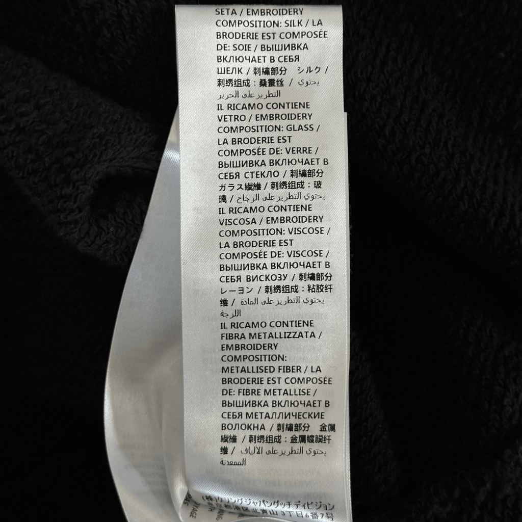 Gucci Black Sequin Blind For Love Zip Up Hoodie - Morely TrendsGucci Type here:)