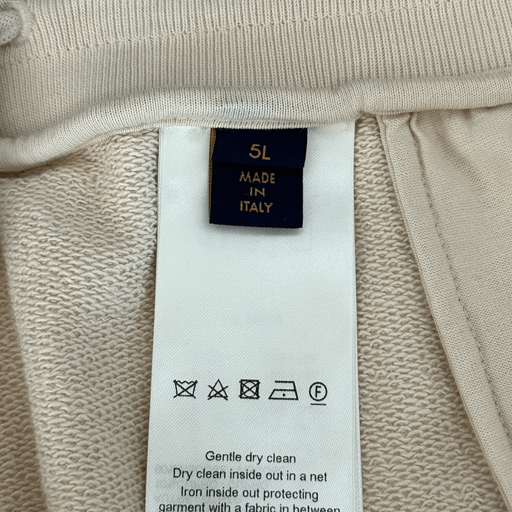 Louis Vuitton Beige & White Logo Shorts - Morely TrendsLouis Vuitton Type here:)