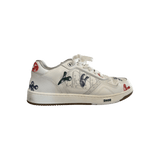 Dior Kenny Scharf White & Multicolor Oblique Faces B27 Sneakers - Morely TrendsDior Type here:)