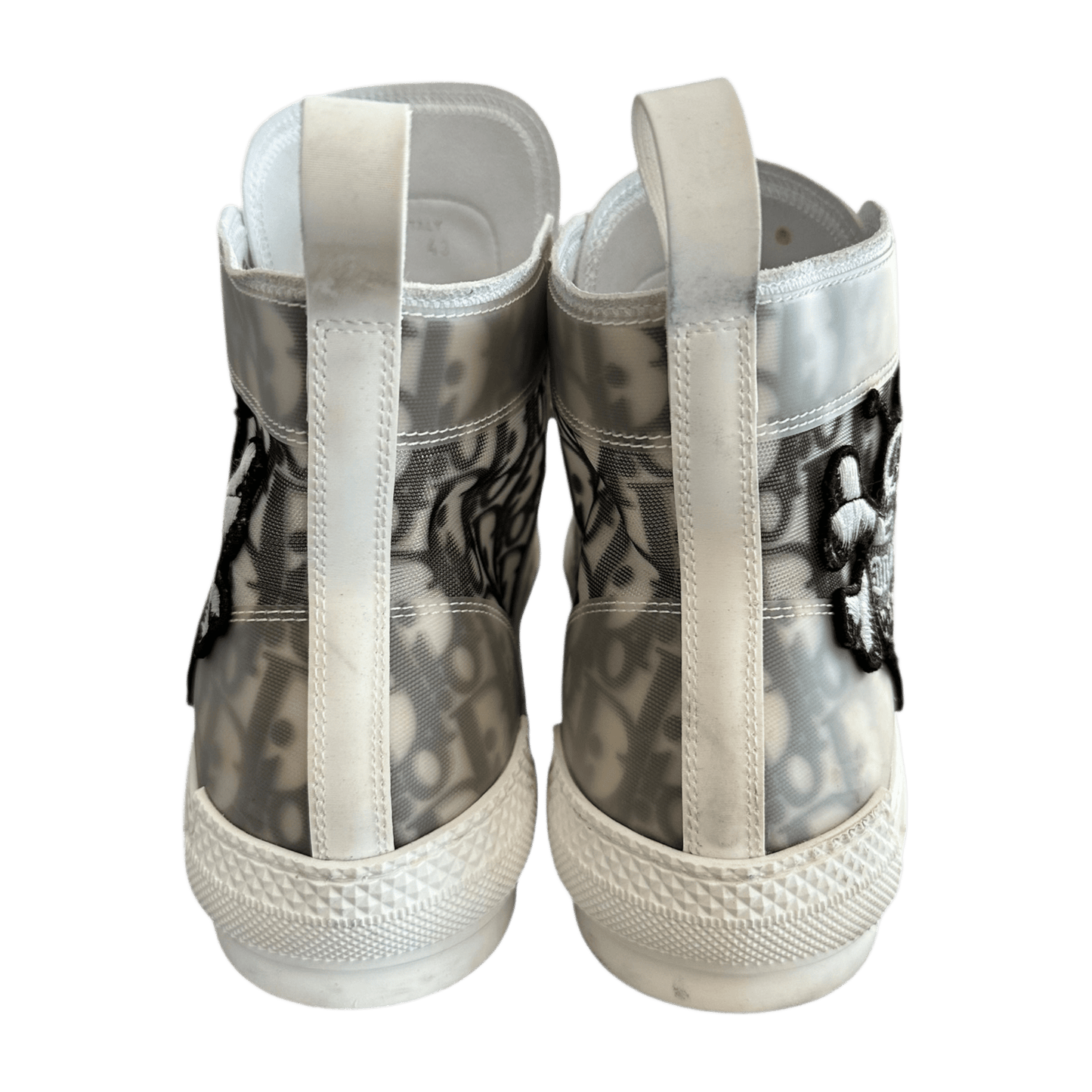 Dior Stussy White & Black Bee Oblique B23 Sneakers - Morely TrendsDior Type here:)