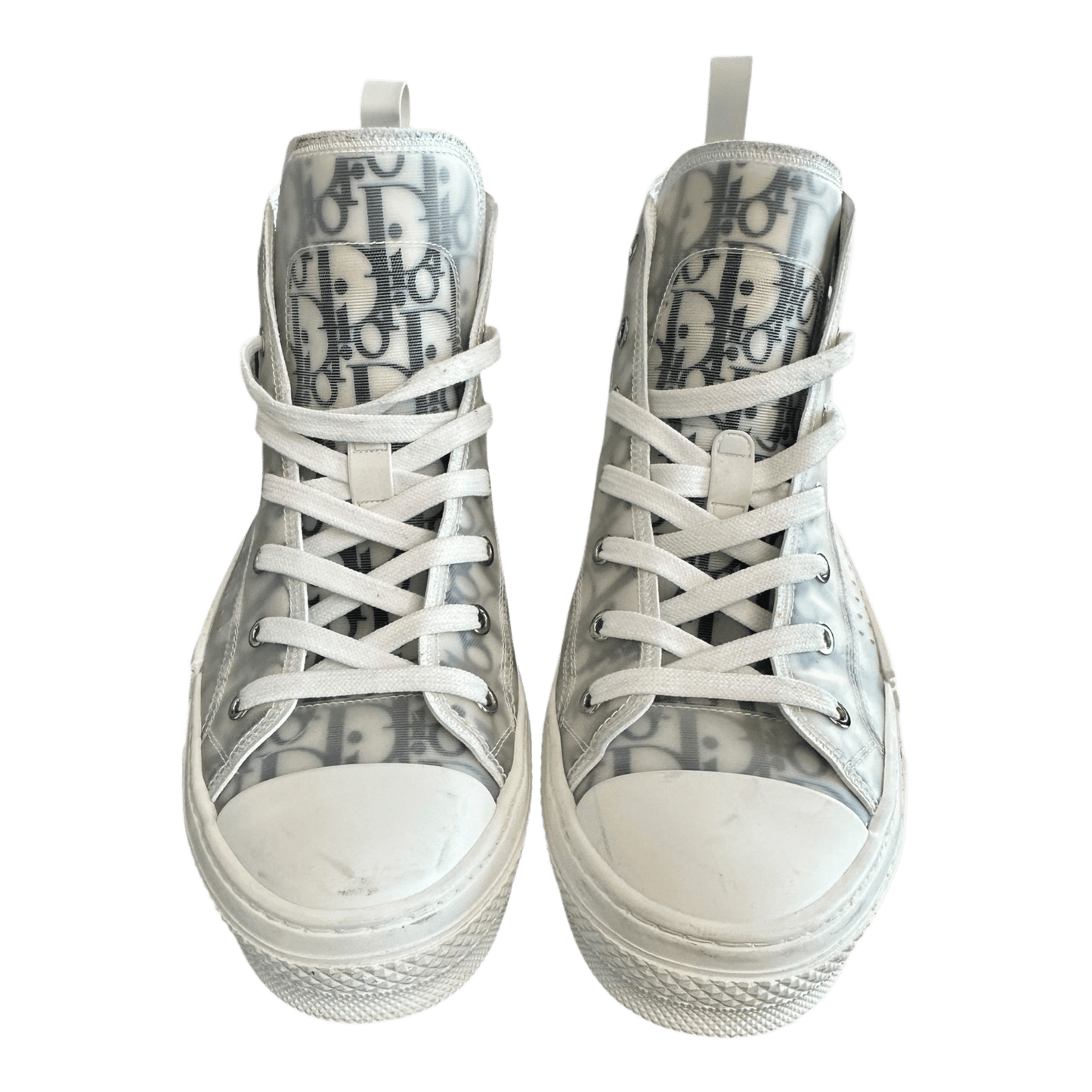 Dior White & Black Ox Oblique B23 Sneakers - Morely TrendsDior Type here:)