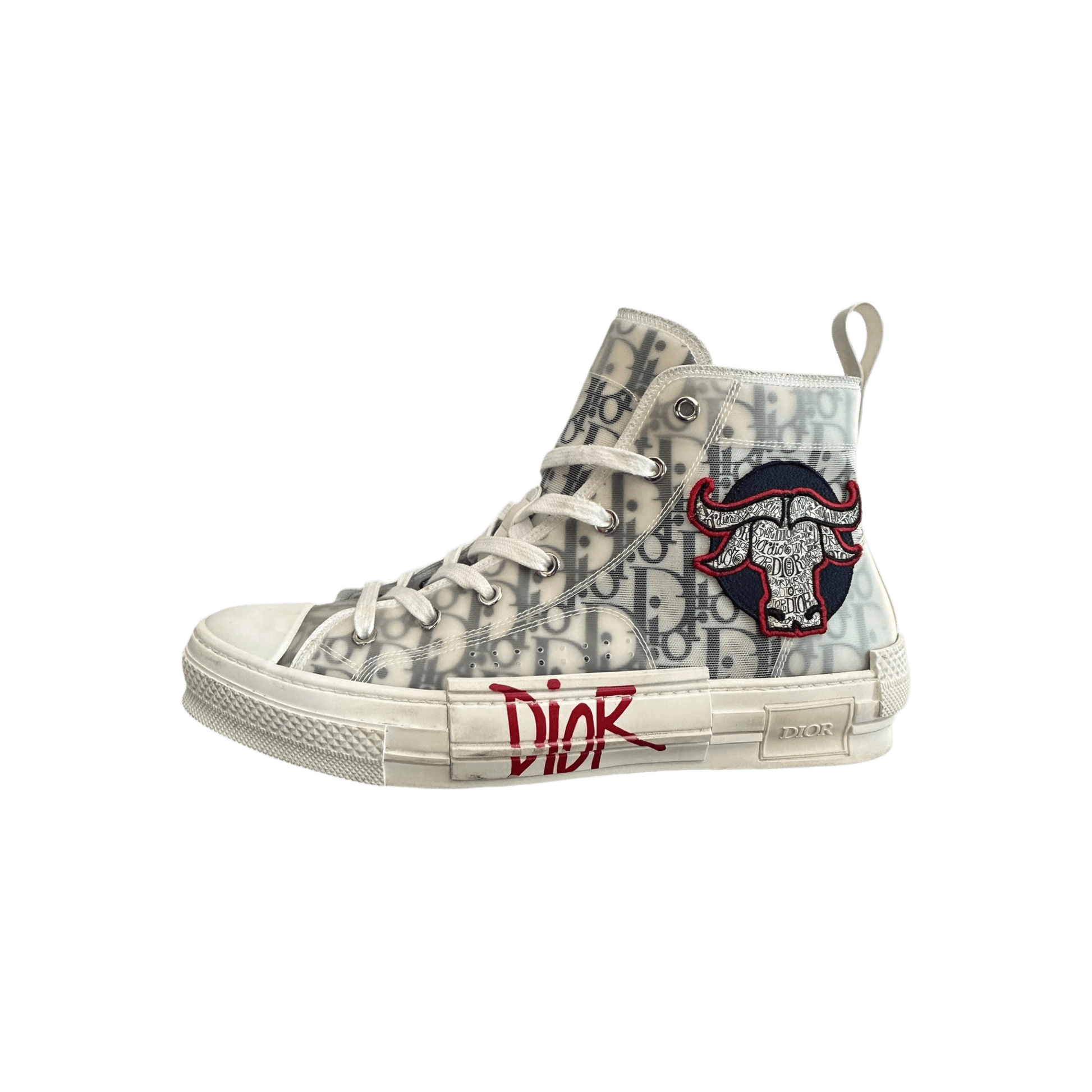 Dior White & Black Ox Oblique B23 Sneakers - Morely TrendsDior Type here:)