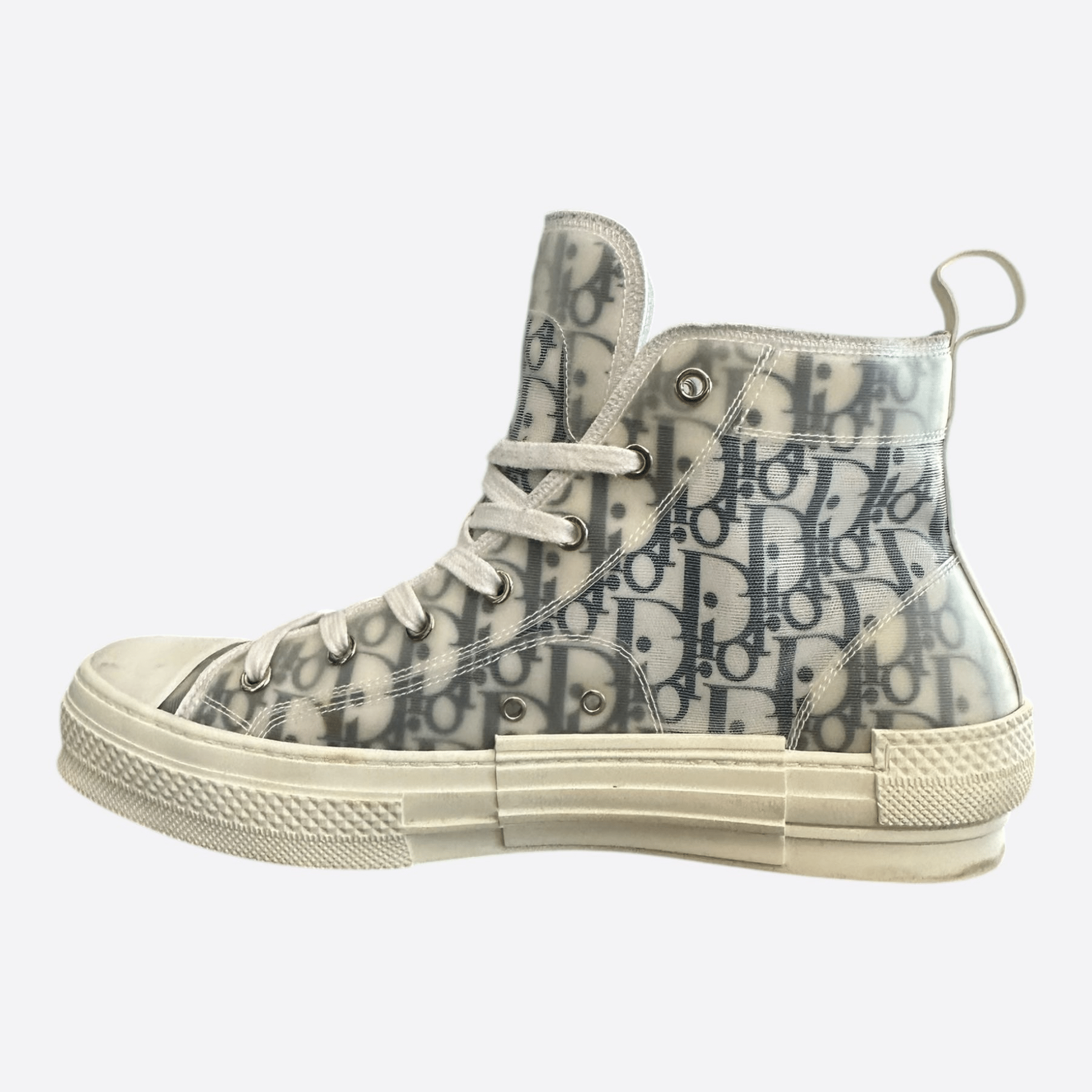 Dior White & Black Ox Oblique B23 Sneakers - Morely TrendsDior Type here:)