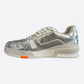 Louis Vuitton Silver & Orange Trainers - Morely TrendsLouis Vuitton Type here:)