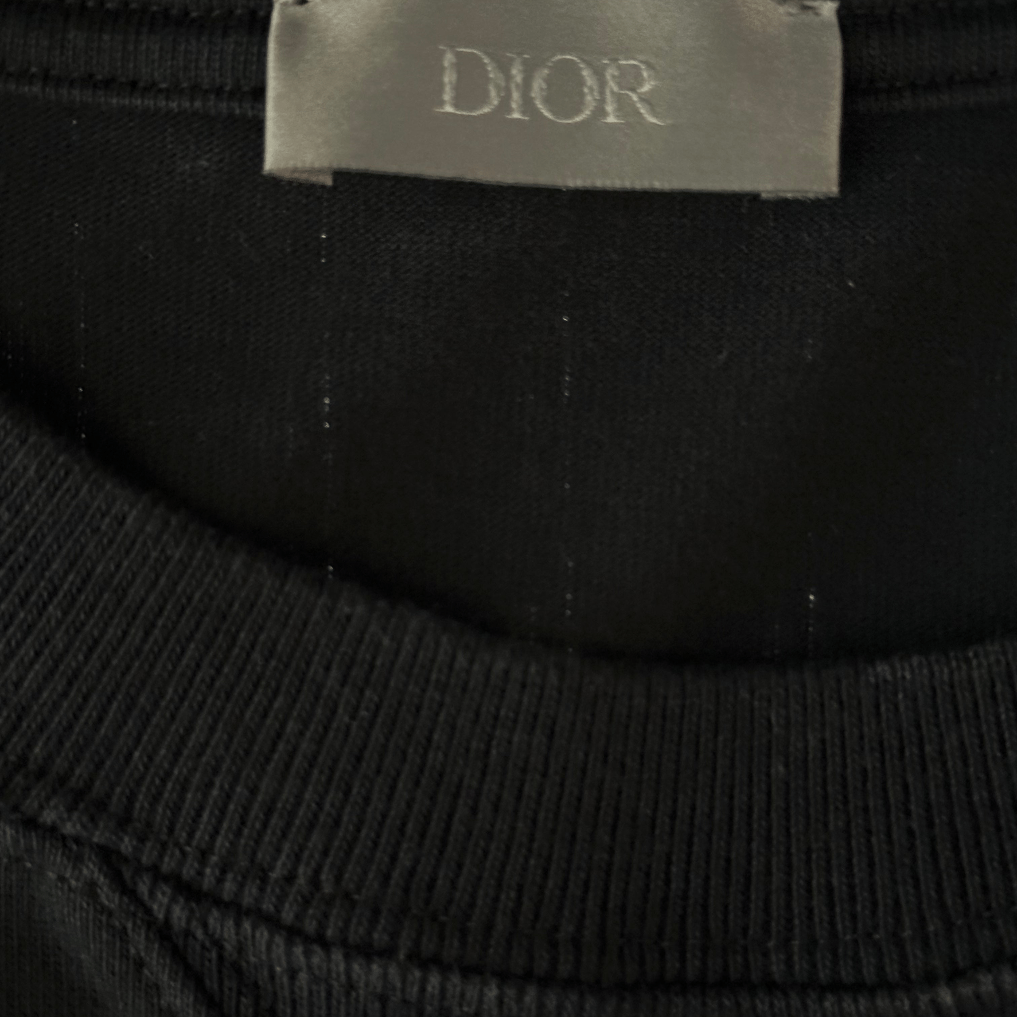 Dior Cactus Jack Black & Green Embroidered Logo T-Shirt - Morely TrendsDior Type here:)