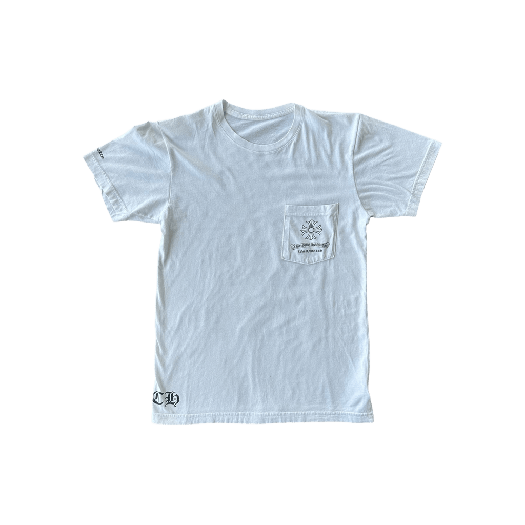 Chrome Hearts White & Black Los Angeles Exclusive Cross Logo T-Shirt - Morely TrendsChrome Hearts Type here:)
