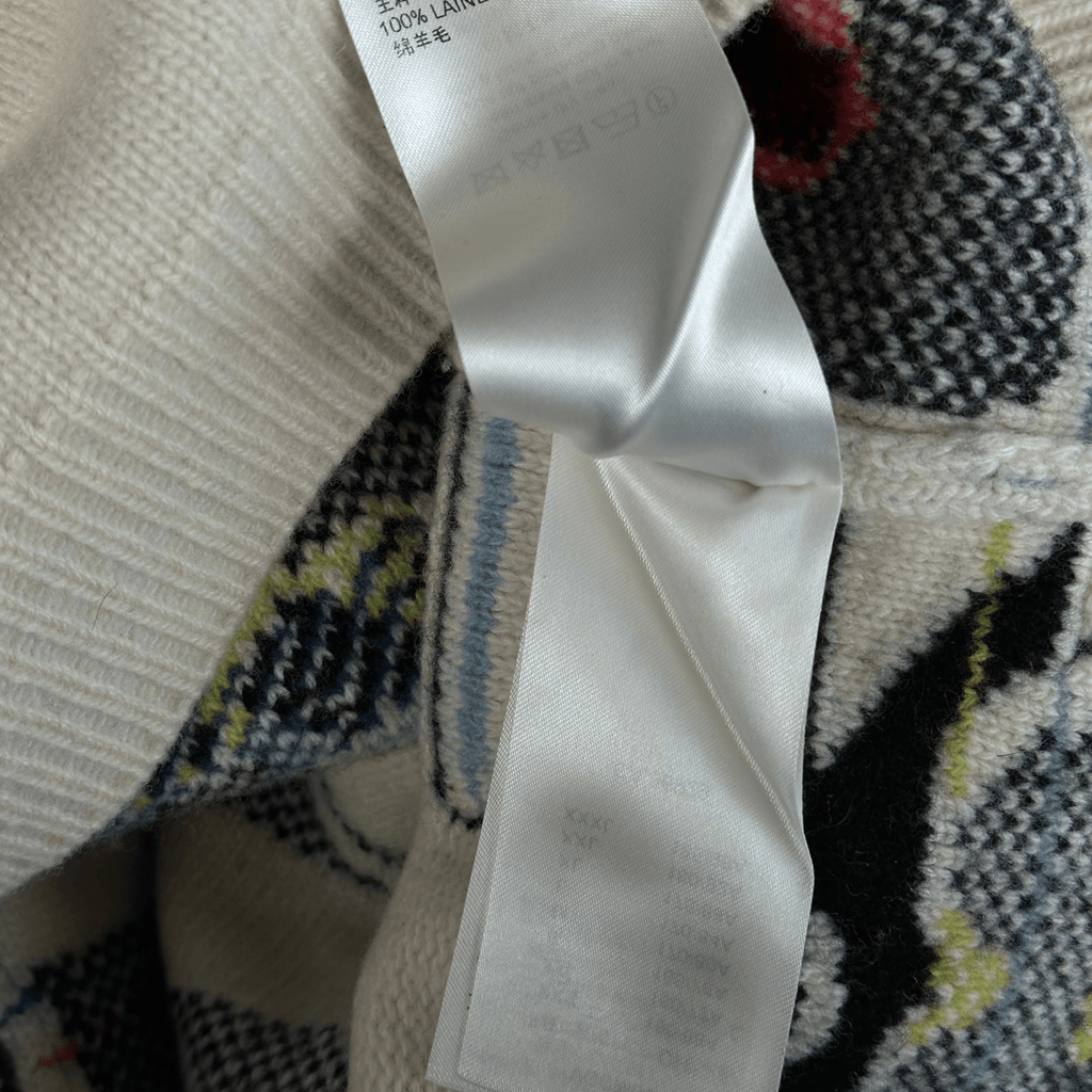 Louis Vuitton Beige Puzzle Wool Sweater - Morely TrendsLouis Vuitton Type here:)