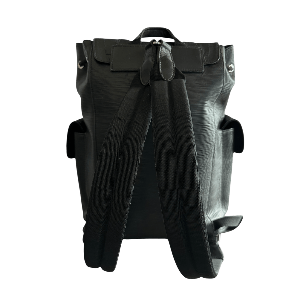 Louis Vuitton Black EPI Leather Christopher Backpack - Morely TrendsLouis Vuitton Type here:)