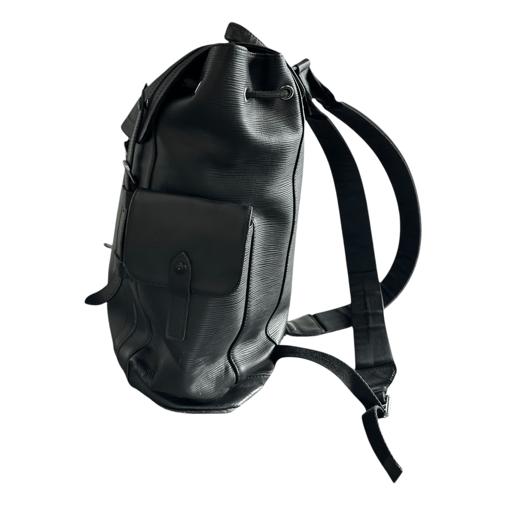 Louis Vuitton Black EPI Leather Christopher Backpack - Morely TrendsLouis Vuitton Type here:)