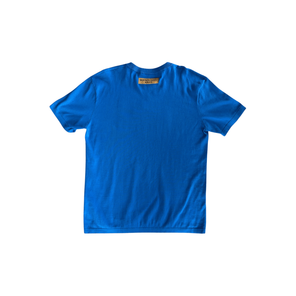 Louis Vuitton Blue & White Everyday Logo Intarsia T-Shirt - Morely TrendsLouis Vuitton Type here:)