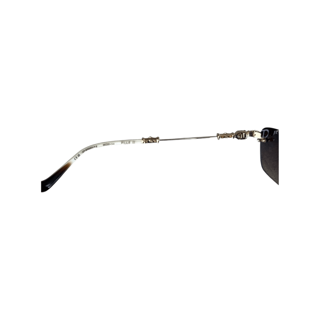 Chrome Hearts Gold Pills III Tinted Glasses - Morely TrendsChrome Hearts Type here:)