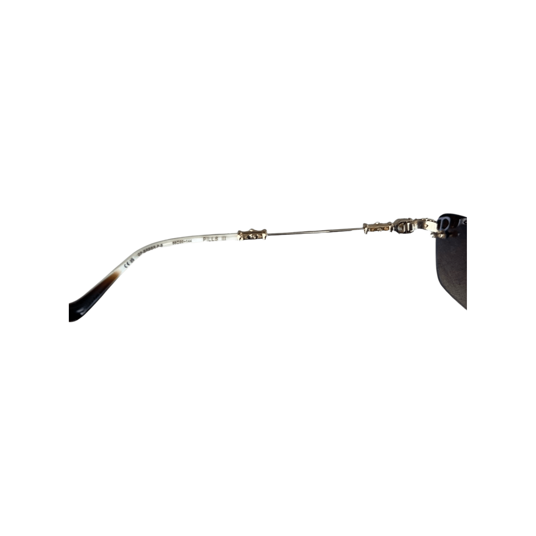 Chrome Hearts Gold Pills III Tinted Glasses - Morely TrendsChrome Hearts Type here:)