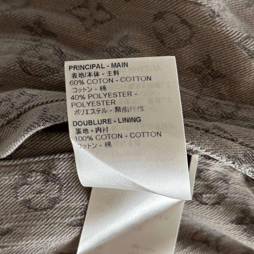 Louis Vuitton Grey Monogram Denim Jacket - Morely TrendsLouis Vuitton Type here:)