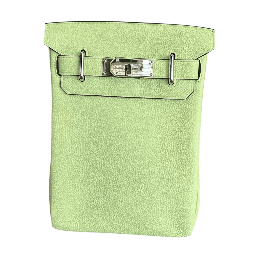 Hermes Vert Absinthe HAC A Dos PM Backpack - Morely TrendsHermes Type here:)