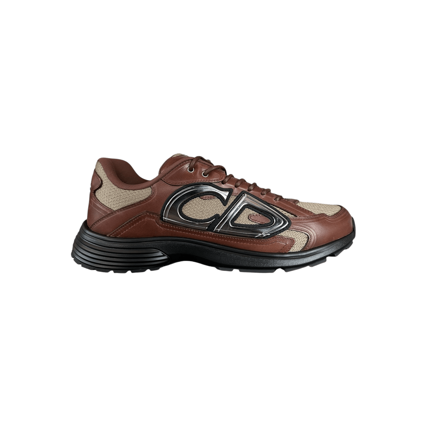 Dior Brown & Black Leather B30 Sneakers - Morely TrendsDior Type here:)