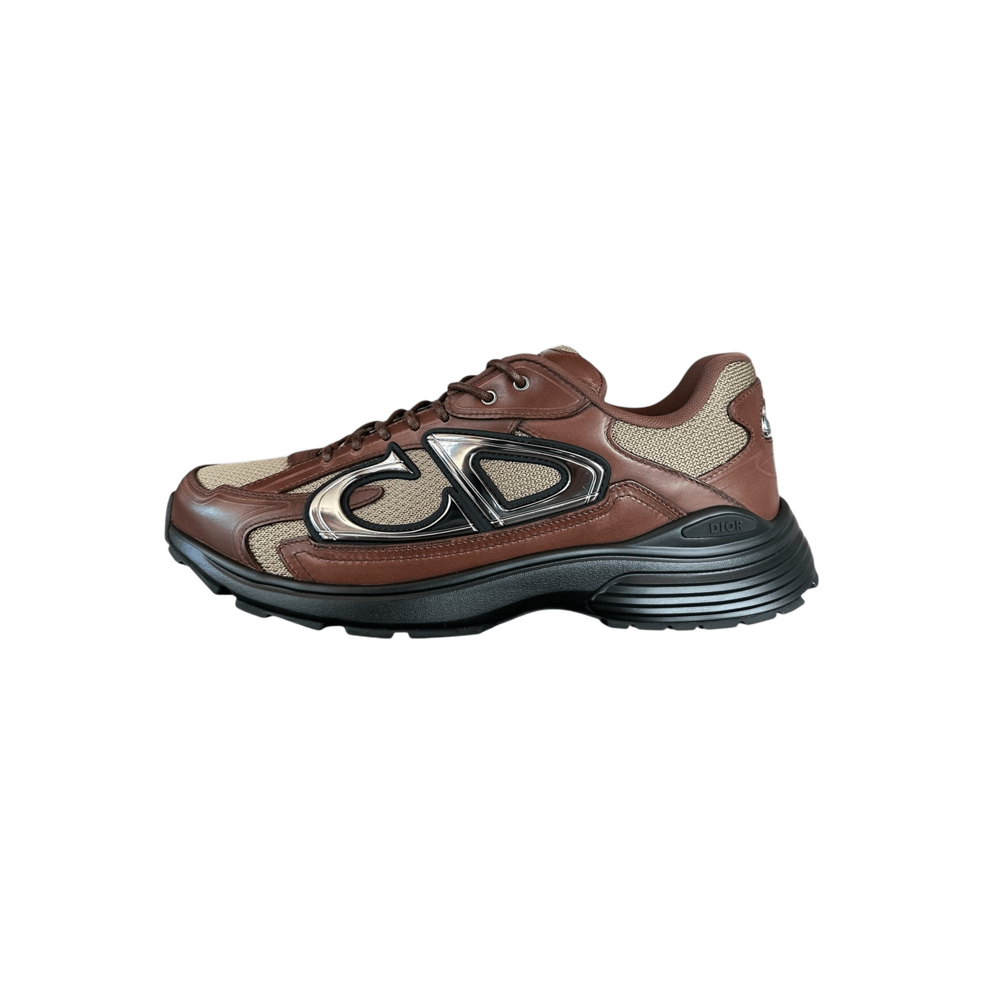 Dior Brown & Black Leather B30 Sneakers - Morely TrendsDior Type here:)