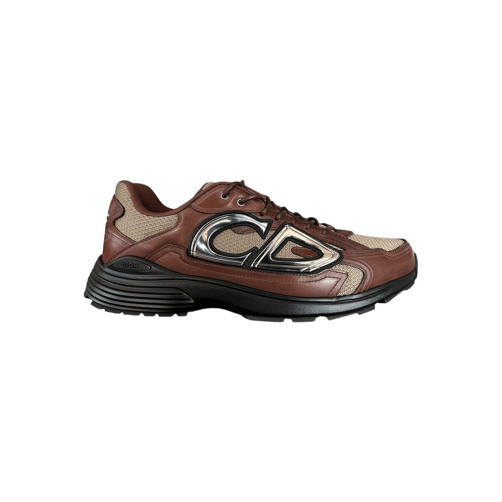 Dior Brown & Black Leather B30 Sneakers - Morely TrendsDior Type here:)