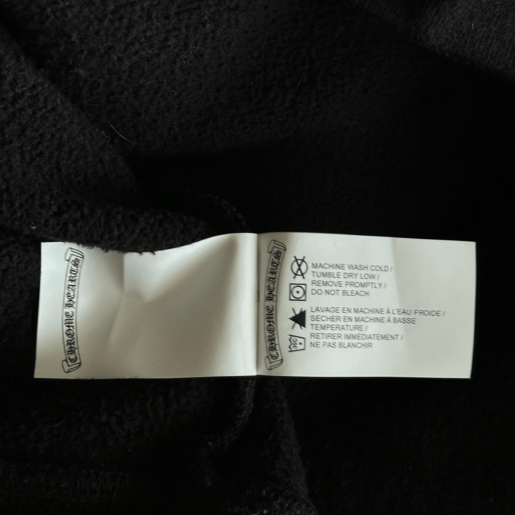 Chrome Hearts Black & White Embroidered Logo Hoodie - Morely TrendsChrome Hearts Type here:)