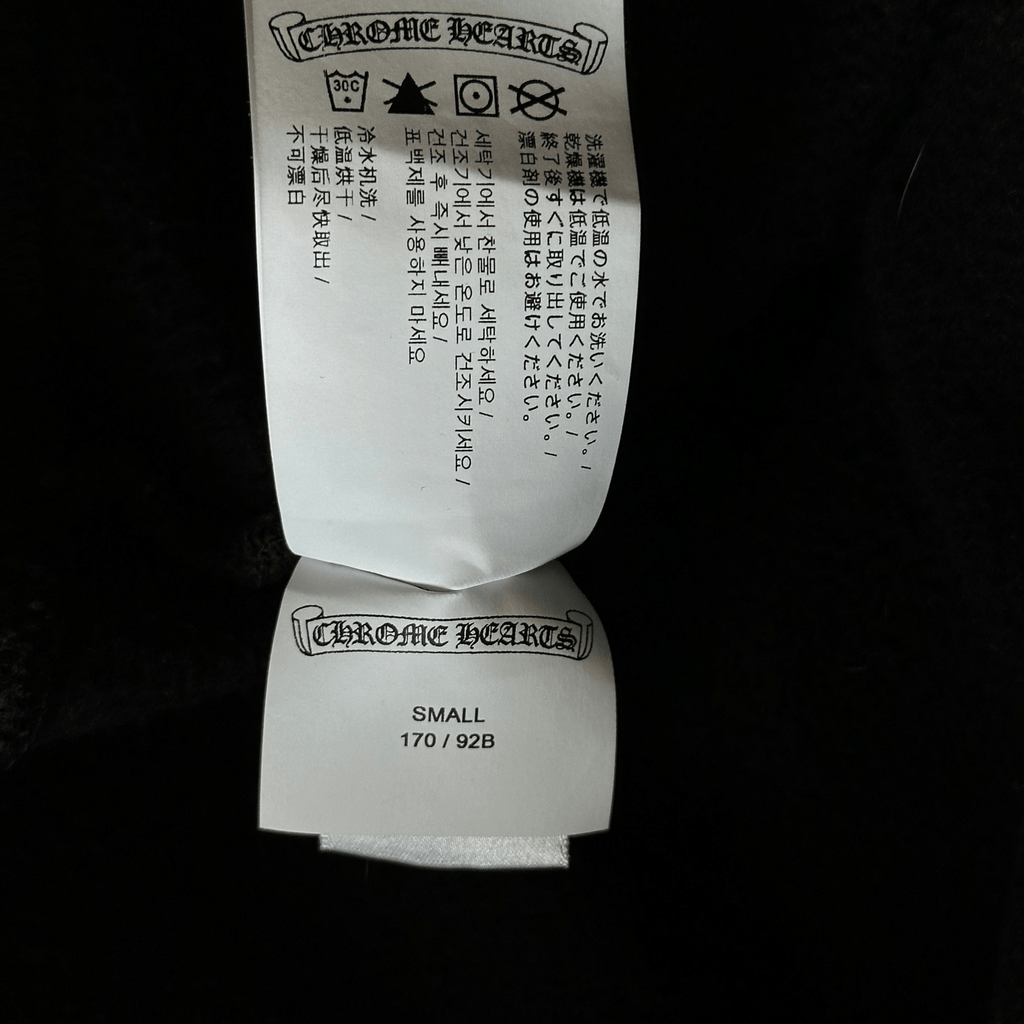 Chrome Hearts Black & White Embroidered Logo Hoodie - Morely TrendsChrome Hearts Type here:)