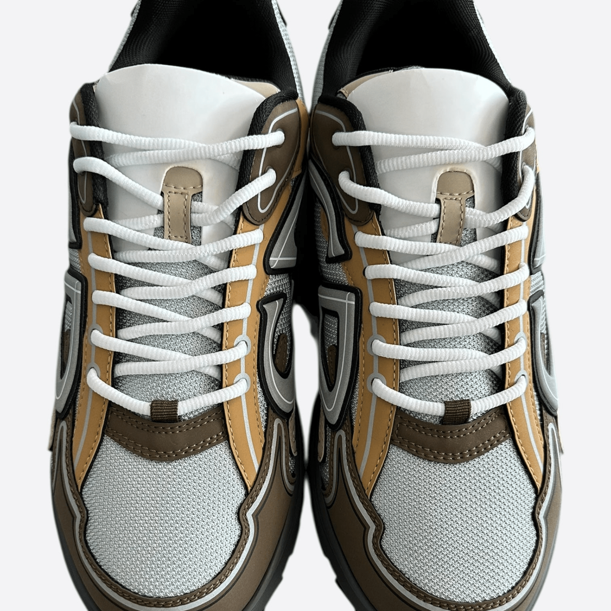 Dior Brown & Black B30 Sneakers - Morely TrendsDior Type here:)