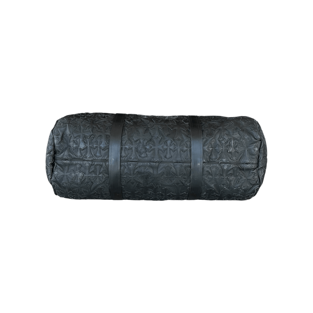 Chrome Hearts Black Leather 2XL Cross Patch Duffel Bag - Morely TrendsChrome Hearts Type here:)