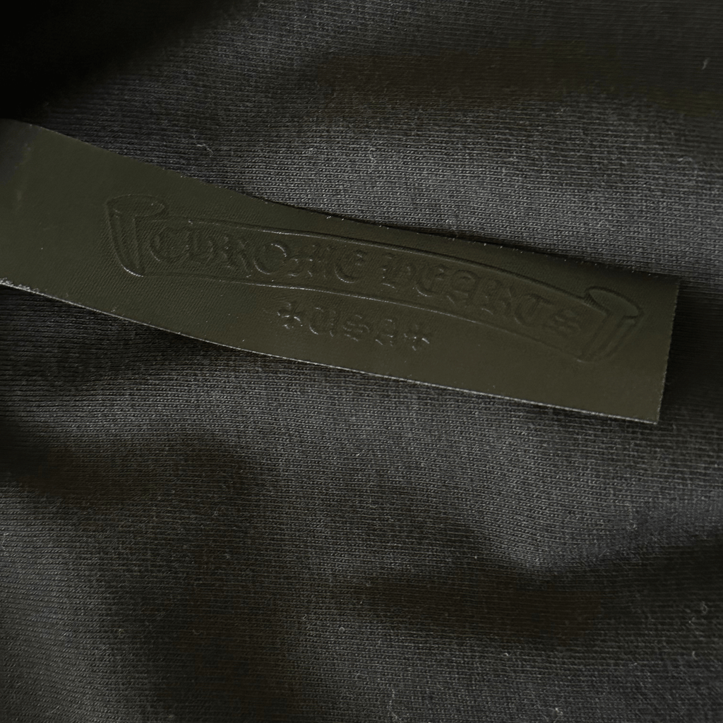 Chrome Hearts Black Velour Triple Cross Women's Longsleeve T-Shirt - Morely TrendsChrome Hearts Type here:)