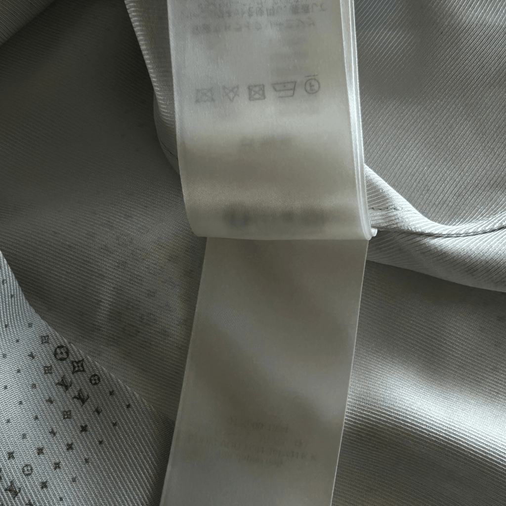Louis Vuitton Grey LV Pixel Monogram Silk Button Up Shirt - Morely TrendsLouis Vuitton Type here:)