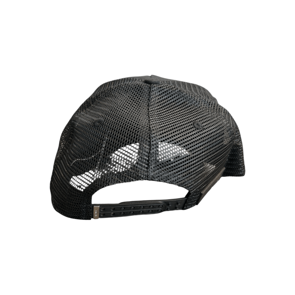 Amiri Black & Blue Logo Trucker Hat - Morely TrendsAmiri Type here:)