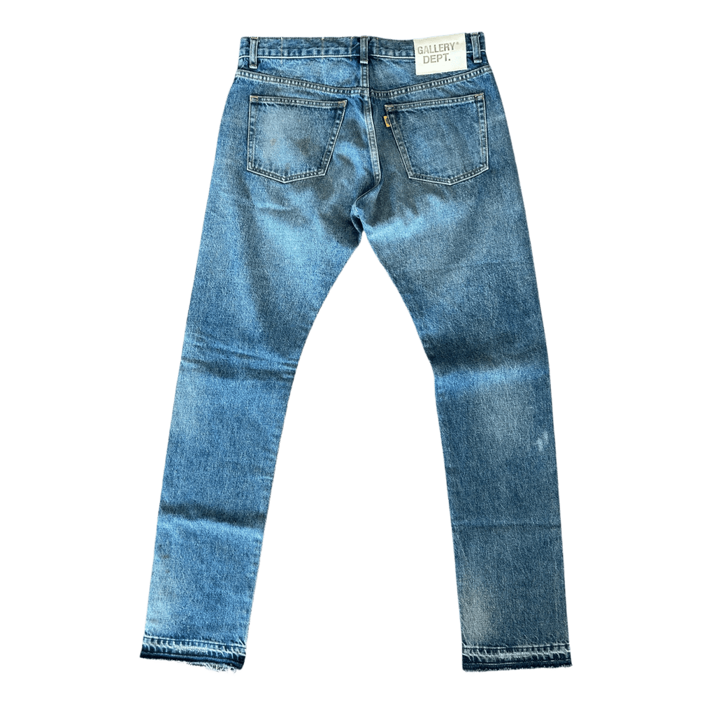 Gallery Dept Indigo 5001 Vintage Reworked Selvage Denim Jeans - Morely TrendsGallery Dept Type here:)