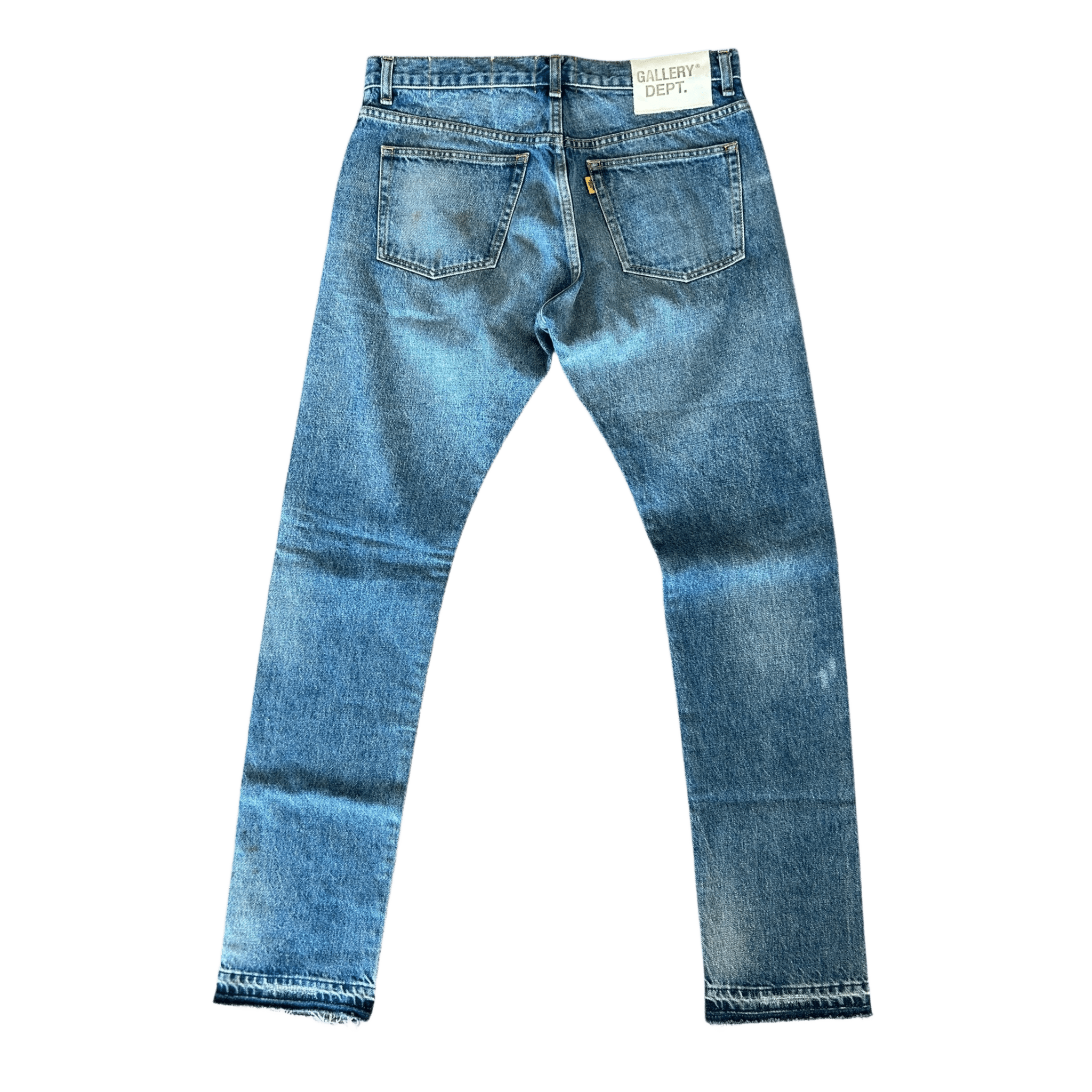 Gallery Dept Indigo 5001 Vintage Reworked Selvage Denim Jeans - Morely TrendsGallery Dept Type here:)