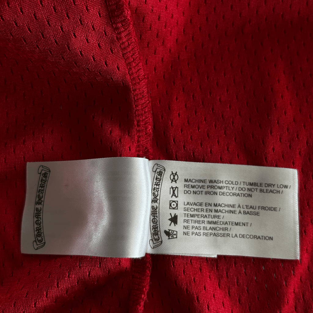 Chrome Hearts Matty Boy Red Form Mesh Jersey T-Shirt - Morely TrendsChrome Hearts Type here:)