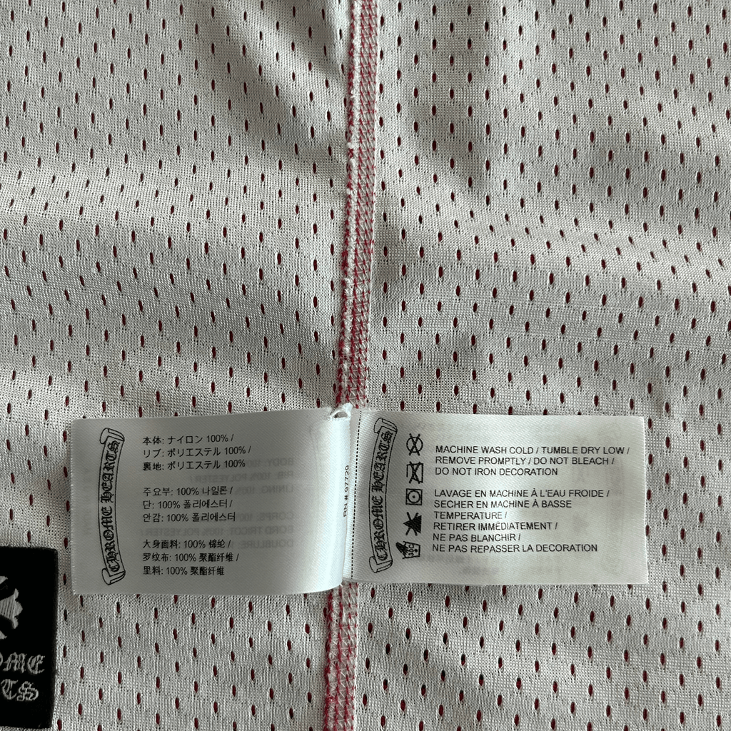 Chrome Hearts Matty Boy Red & White Team Form Reversible Mesh Jersey - Morely TrendsChrome Hearts Type here:)