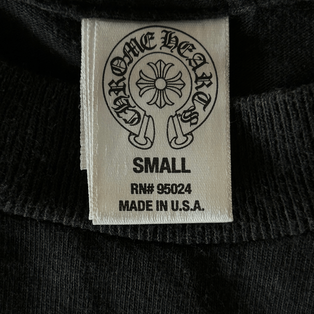 Chrome Hearts Black & White Los Angeles Exclusive Cross Logo T-Shirt - Morely TrendsChrome Hearts Type here:)