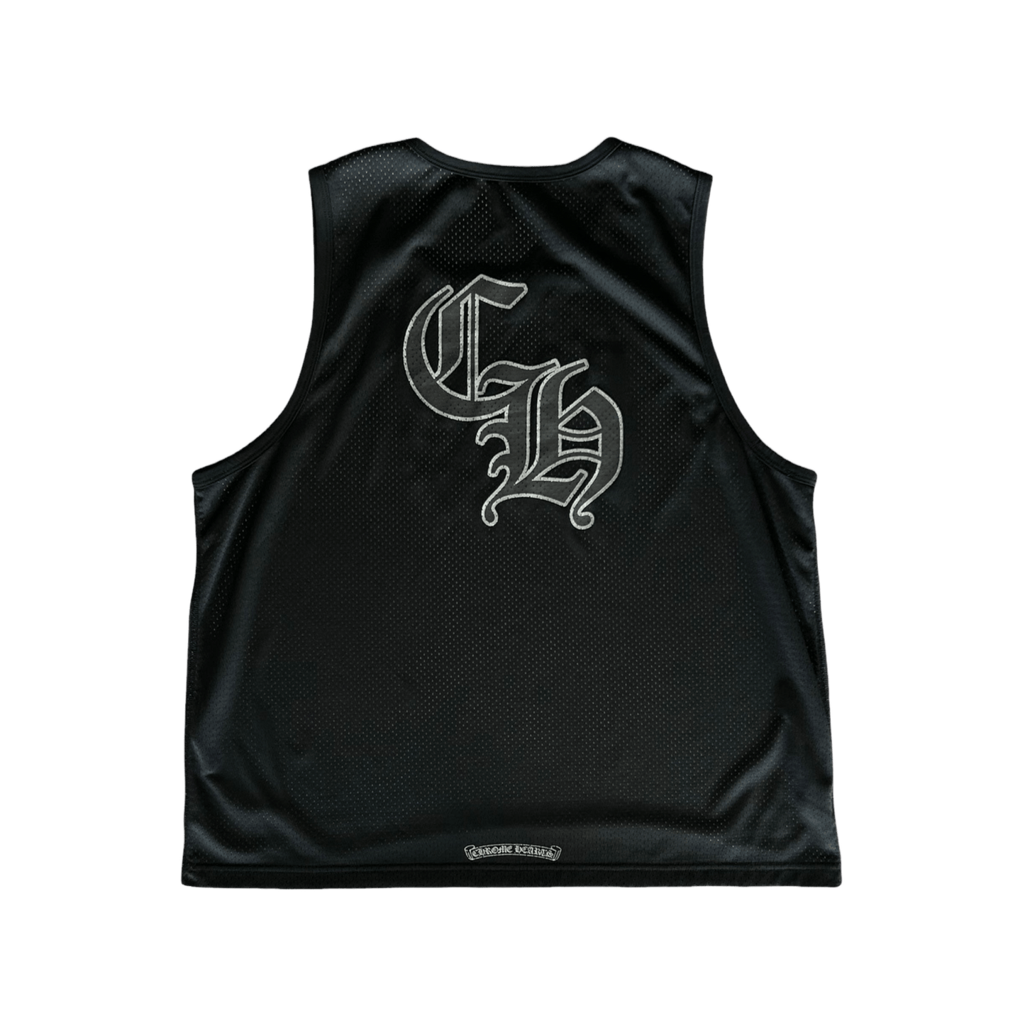 Chrome Hearts Black & White Logo Reversible Mesh Jersey - Morely TrendsChrome Hearts Type here:)