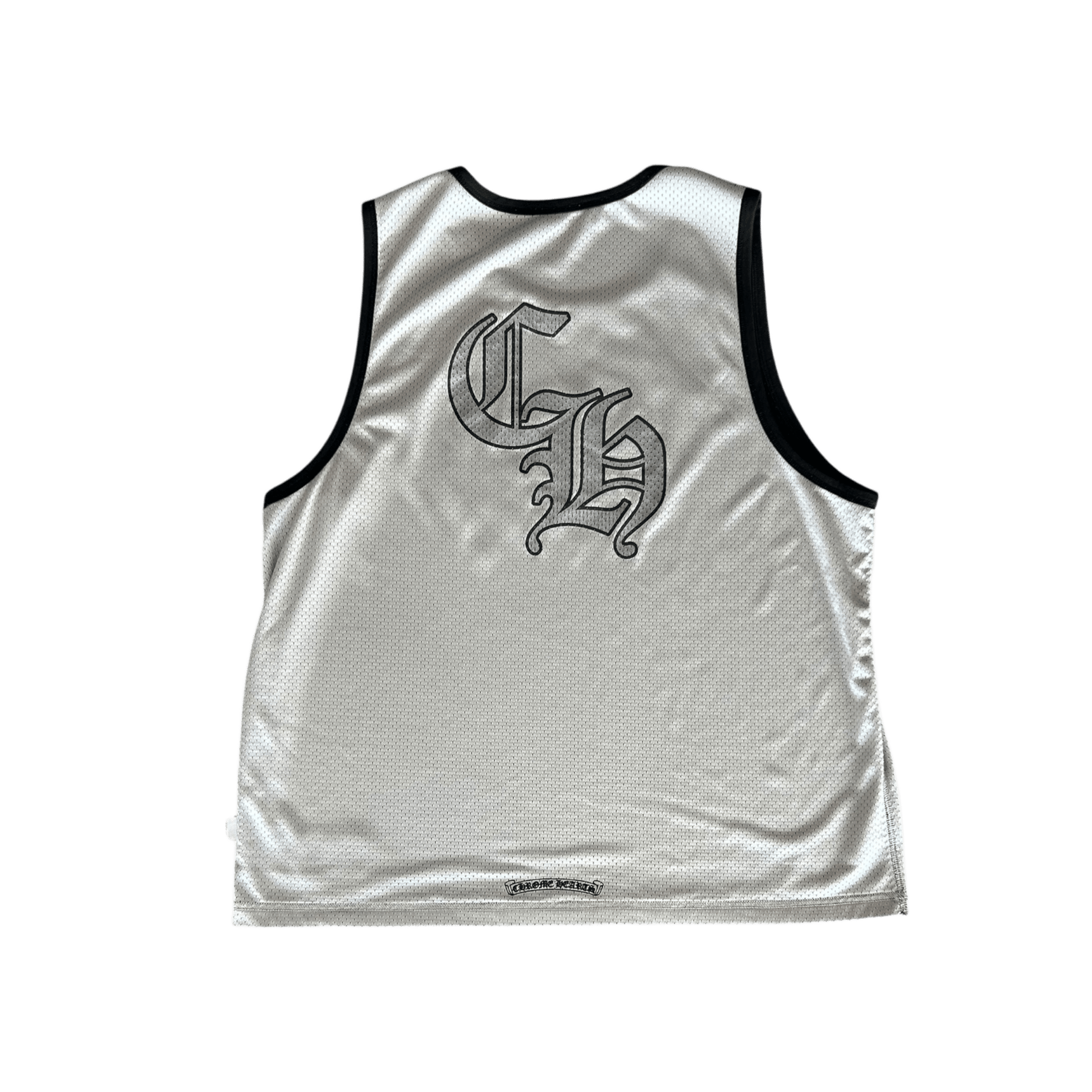 Chrome Hearts Black & White Logo Reversible Mesh Jersey - Morely TrendsChrome Hearts Type here:)