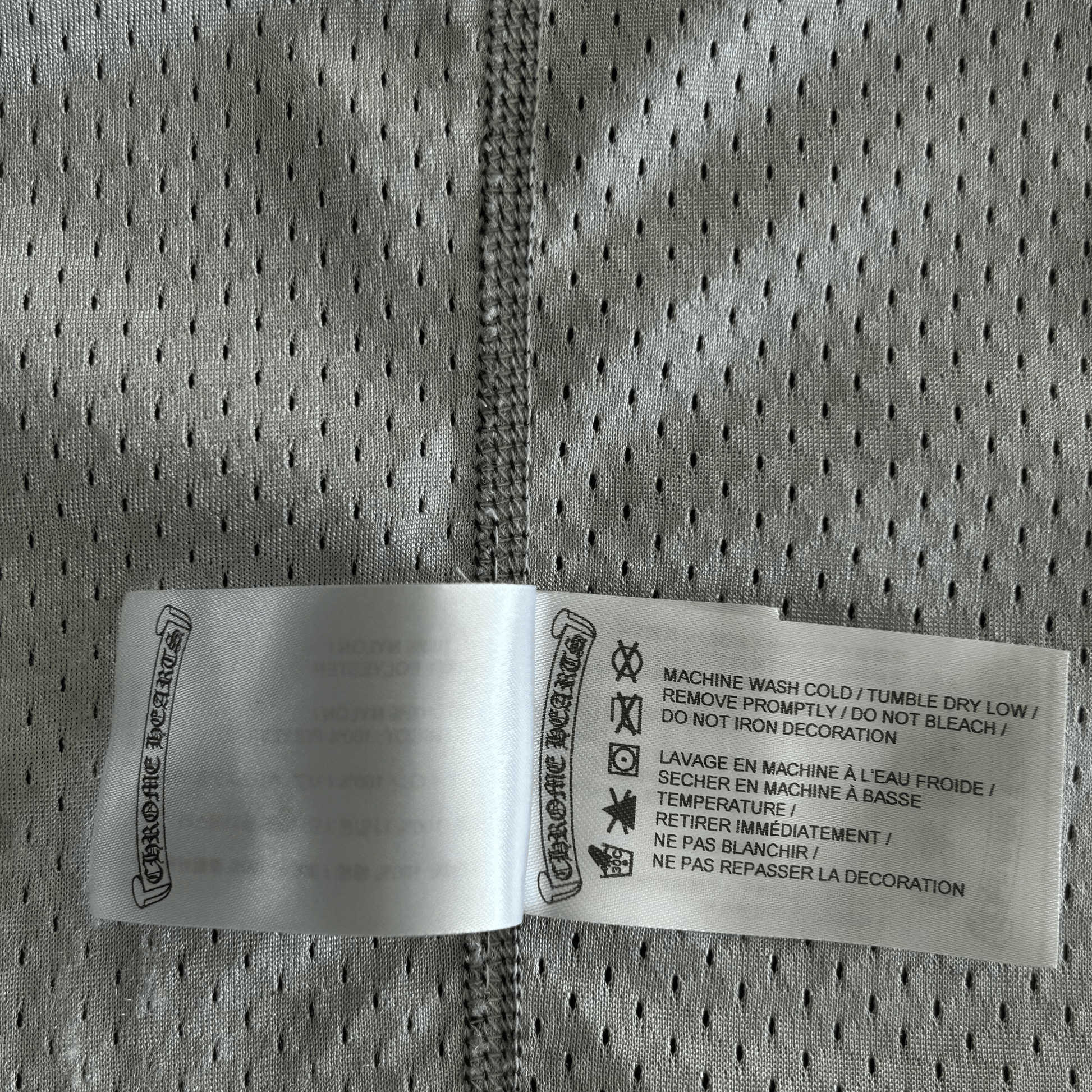 Chrome Hearts Black & White Logo Reversible Mesh Jersey - Morely TrendsChrome Hearts Type here:)