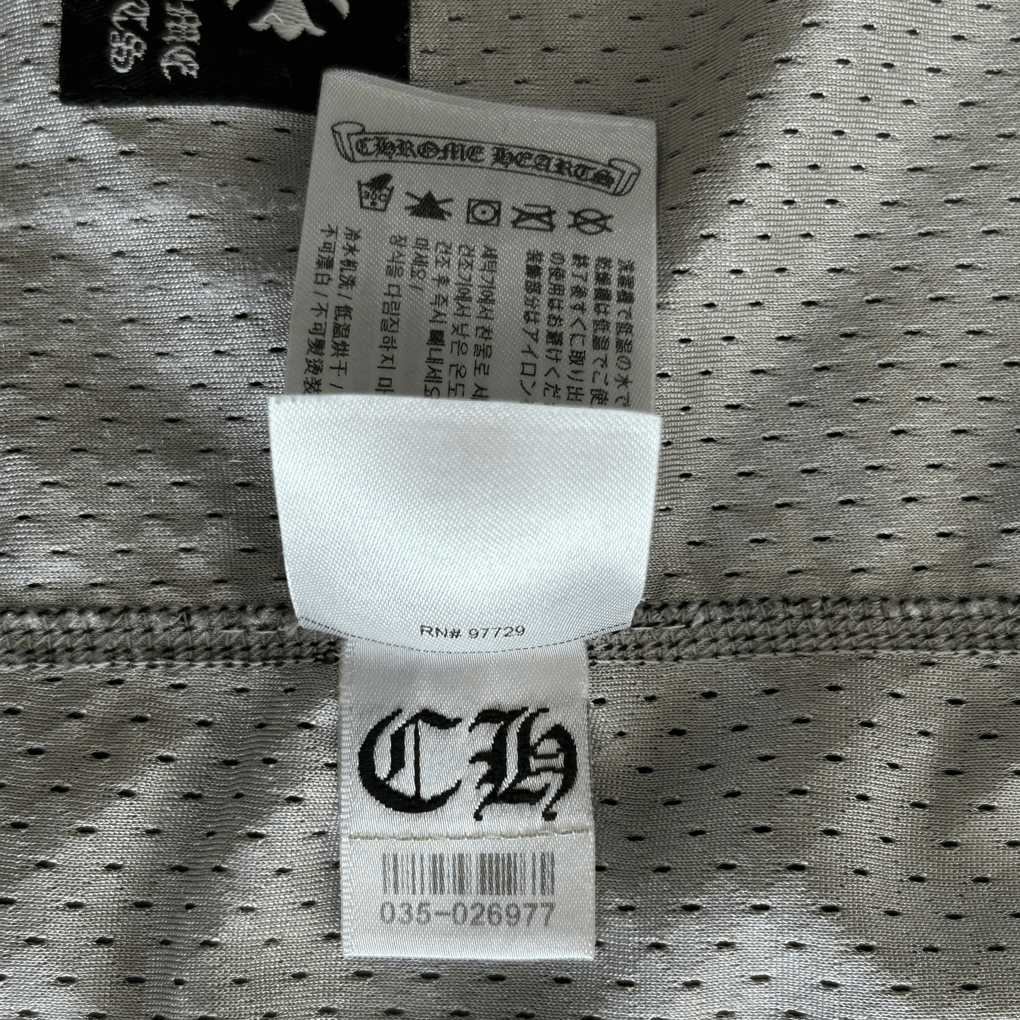 Chrome Hearts Black & White Logo Reversible Mesh Jersey - Morely TrendsChrome Hearts Type here:)