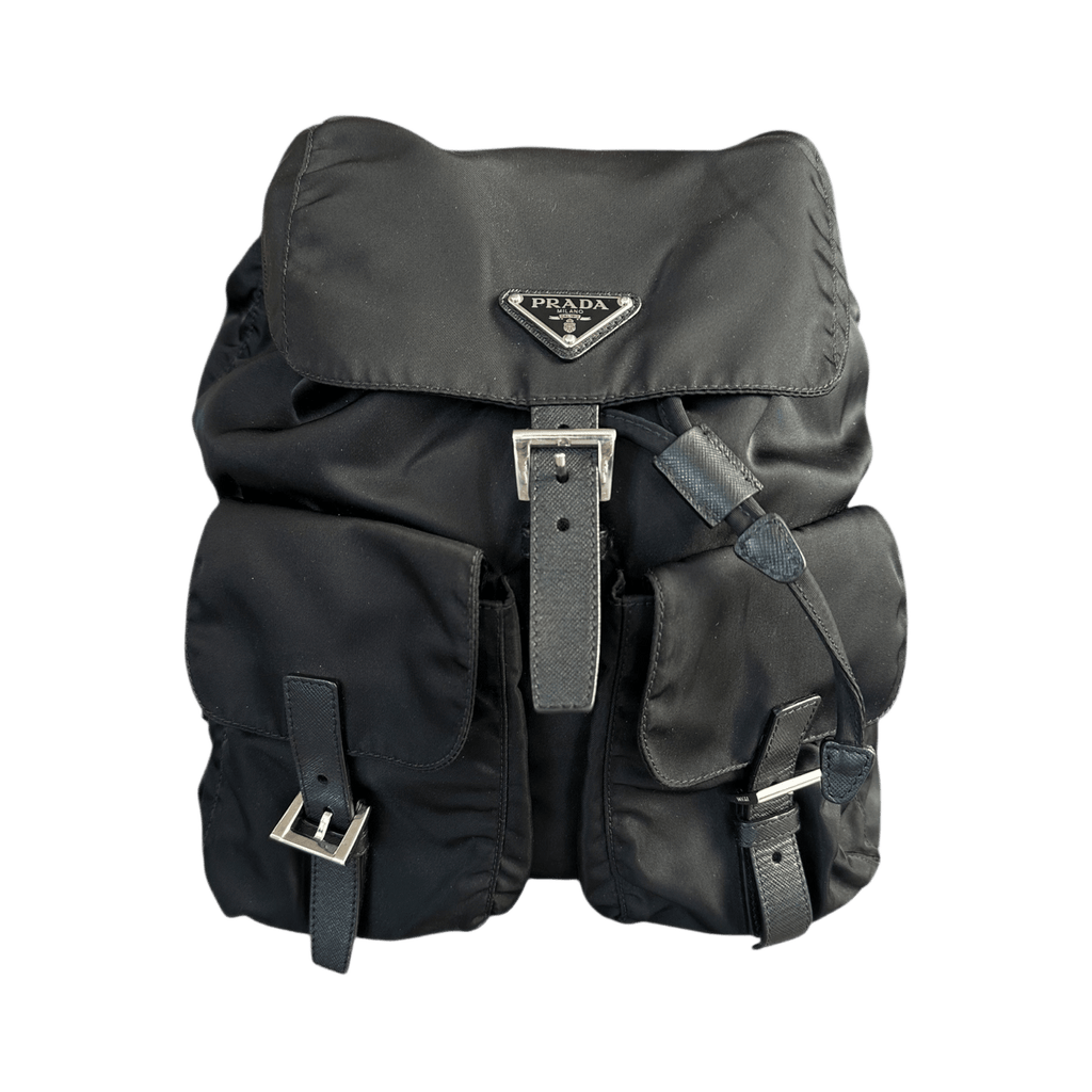 Prada Black Re - Nylon Backpack - Morely TrendsPrada Type here:)
