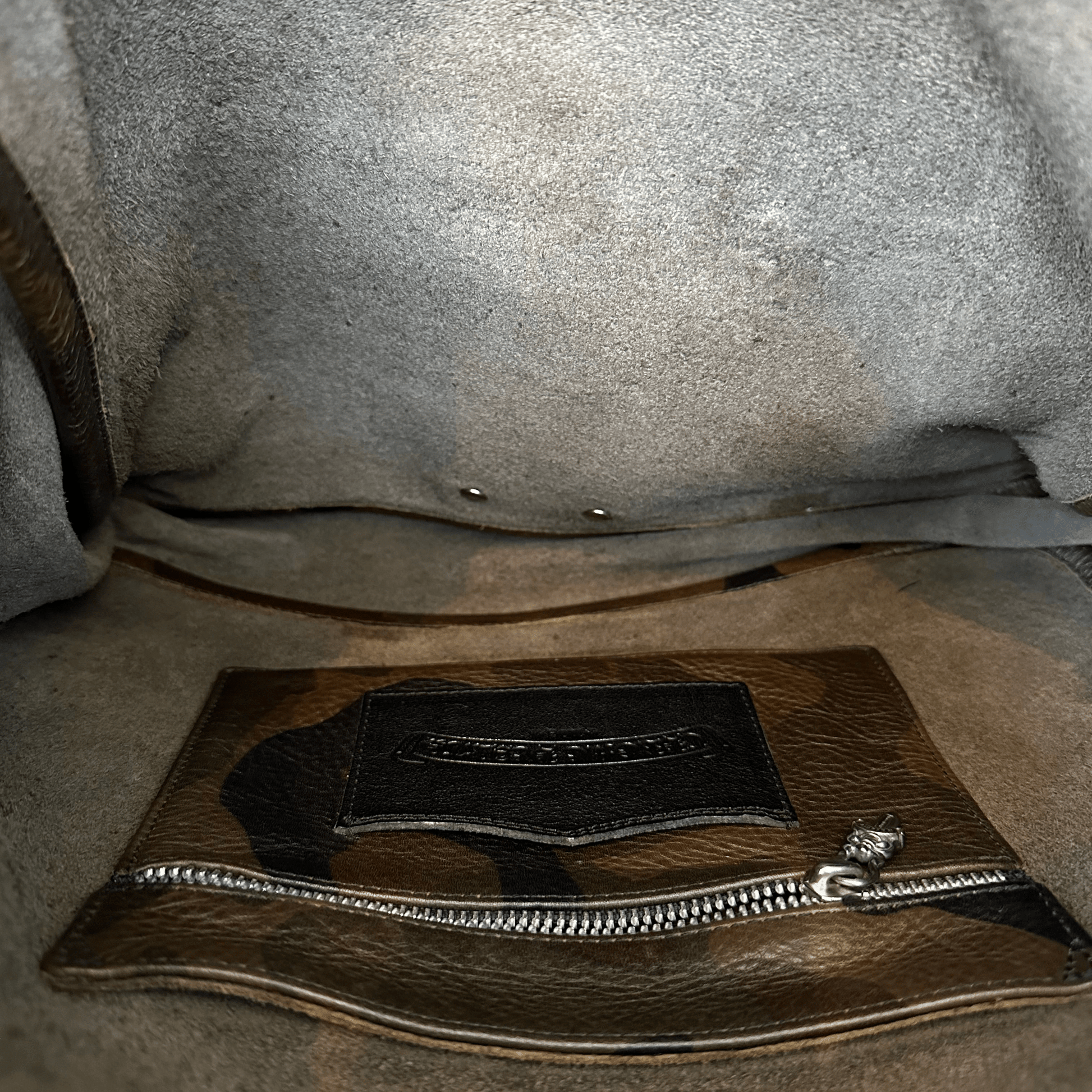 Chrome Hearts Camouflage Cross Patch Messenger Bag - Morely TrendsChrome Hearts Type here:)