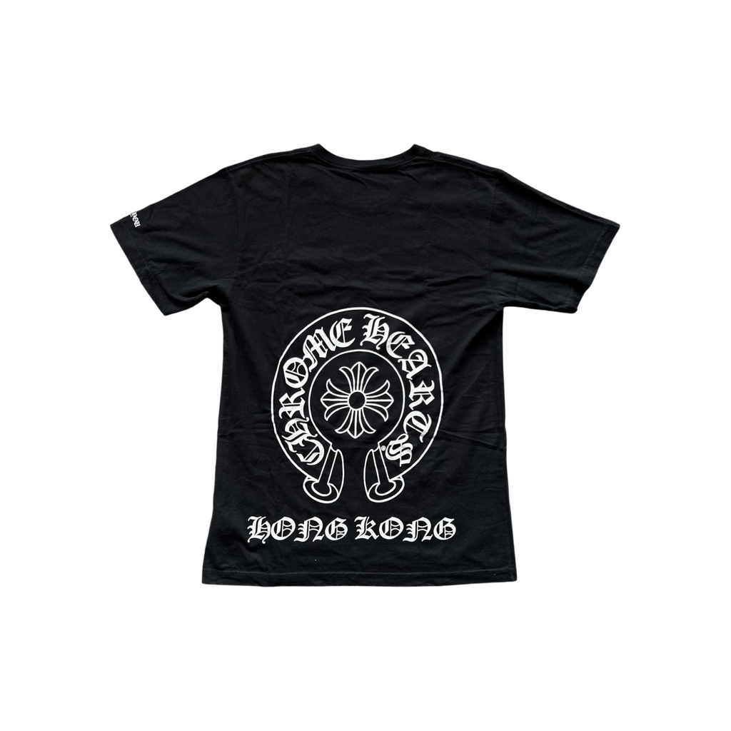 Chrome Hearts Hong Kong Exclusive Horseshoe Logo T-Shirt - Morely TrendsChrome Hearts Type here:)