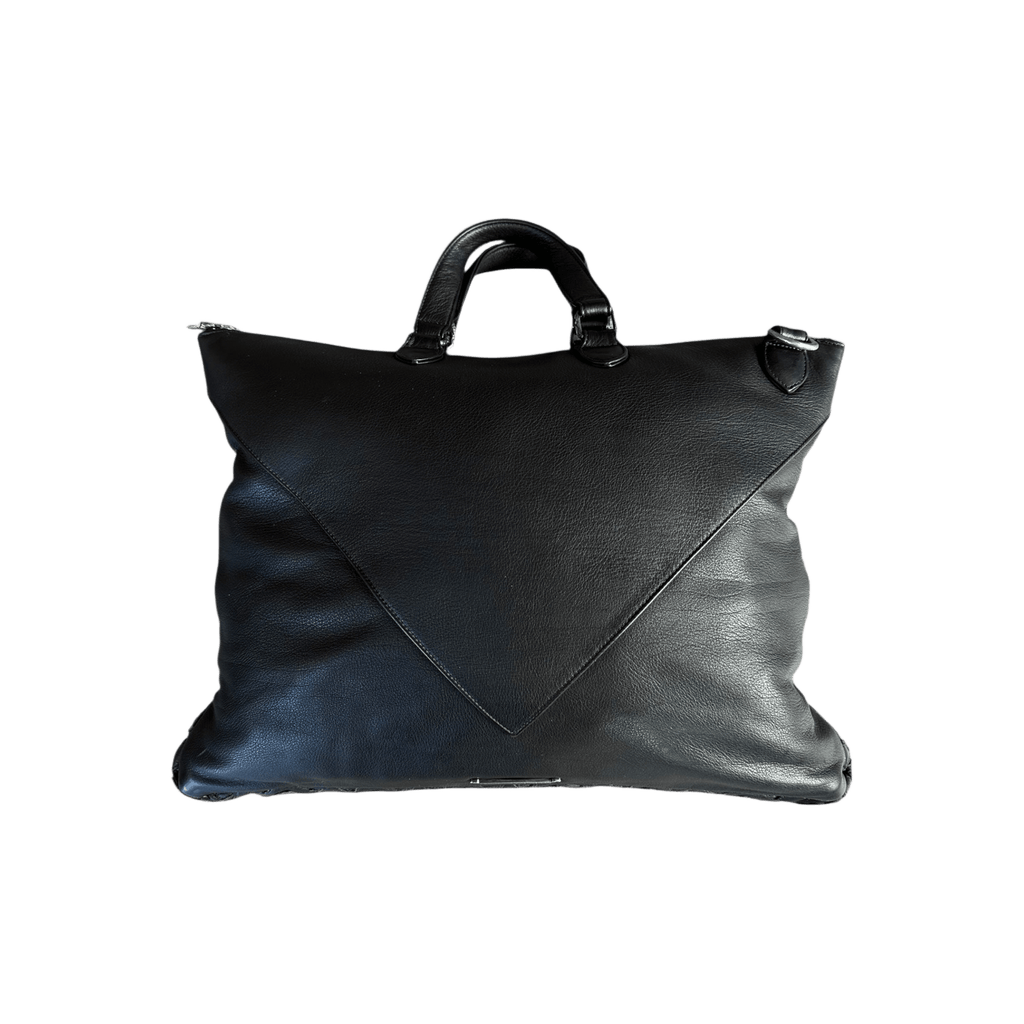Chrome Hearts Black Plus Cross Patch Leather Tote Bag - Morely TrendsChrome Hearts Type here:)