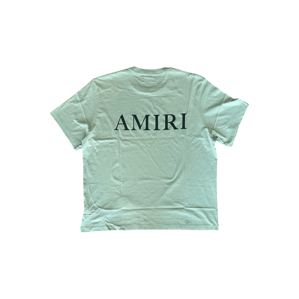 Amiri Light Blue & White MA Core Logo T-Shirt - Morely TrendsAmiri Type here:)