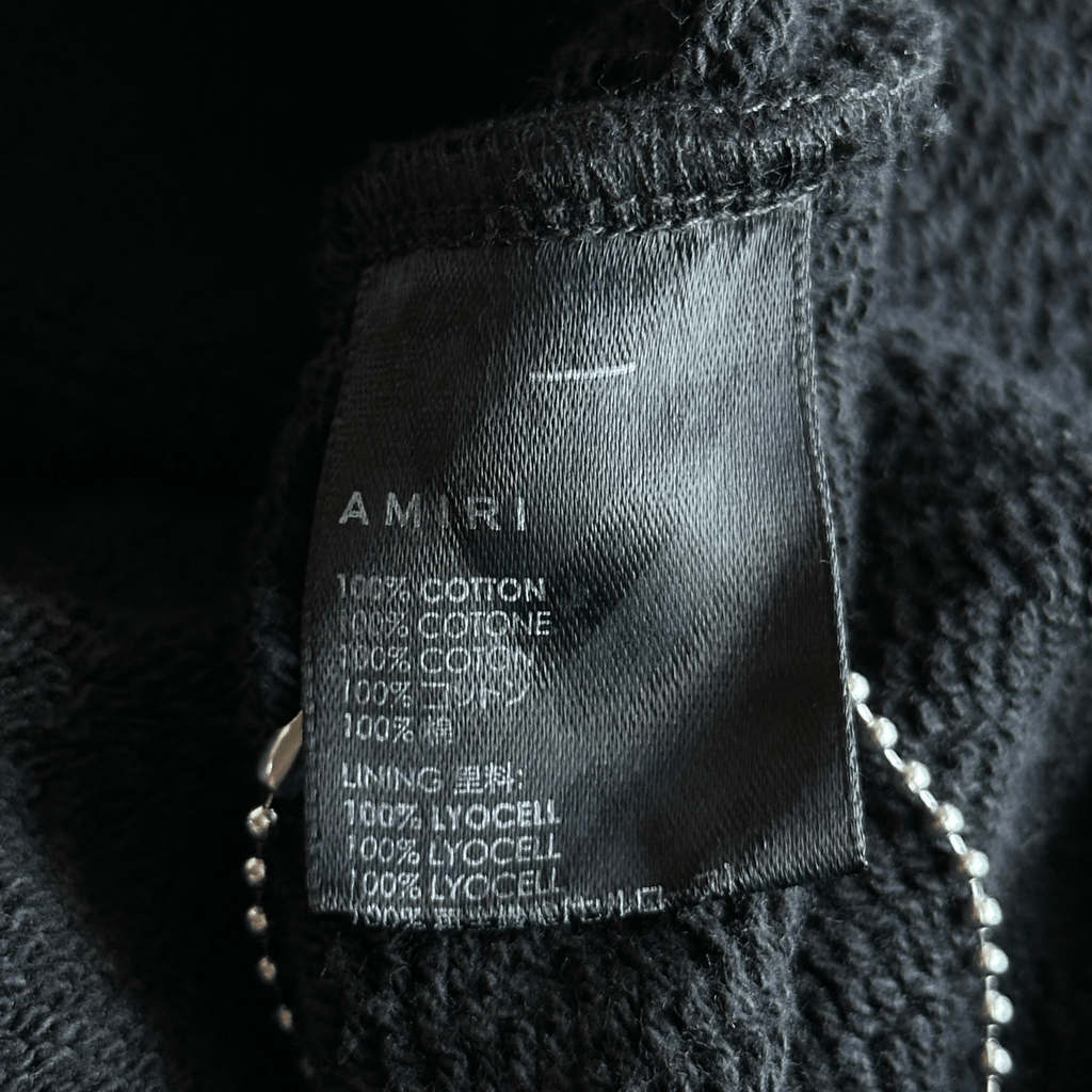 Amiri Black & White Cherub Logo Hoodie - Morely TrendsAmiri Type here:)