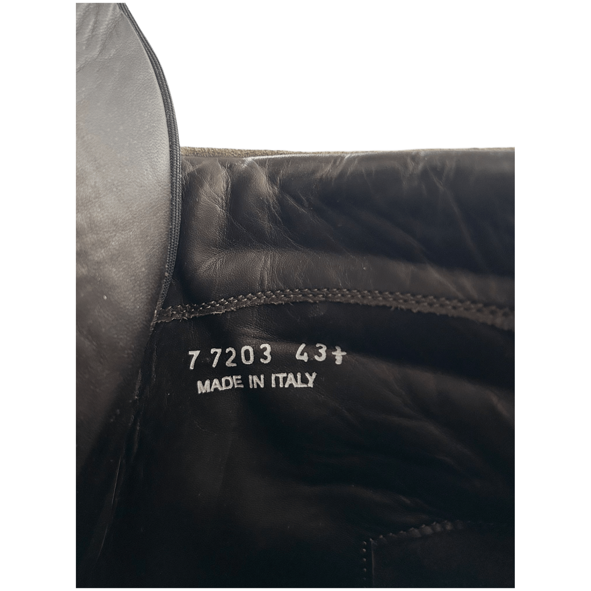 Chrome Hearts Rick Owens Grey Suede Geobaskets - Morely TrendsRick Owens Type here:)