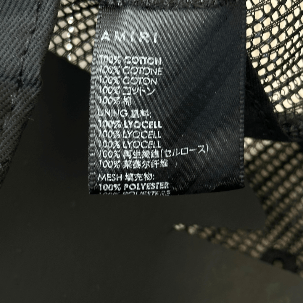Amiri Purple & Black MA Logo Trucker Hat - Morely TrendsAmiri Type here:)