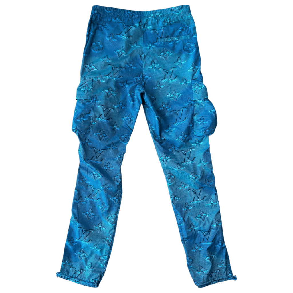 Louis Vuitton Blue 2054 Monogram Cargo Pants - Morely TrendsLouis Vuitton Type here:)
